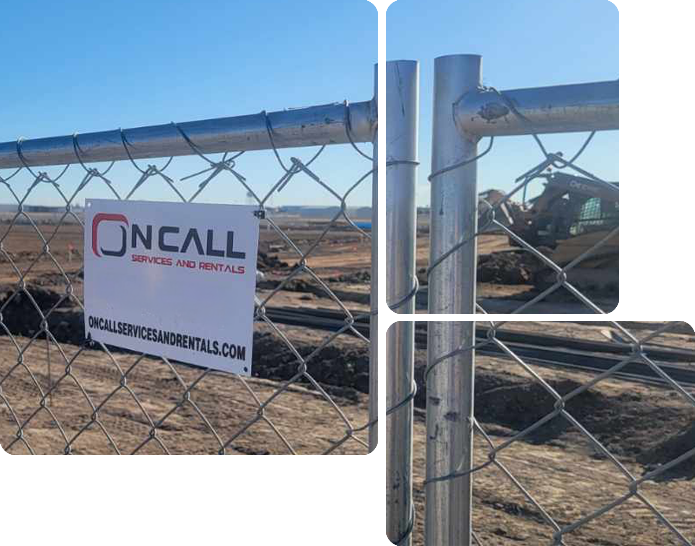 Chain Link Fence Rentals Near Edmond