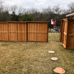 Cap & Trim Style Picket Privacy Fence