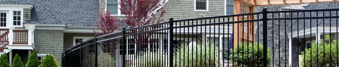 On Call Services & Rentals Decorative Metal Fence Installation