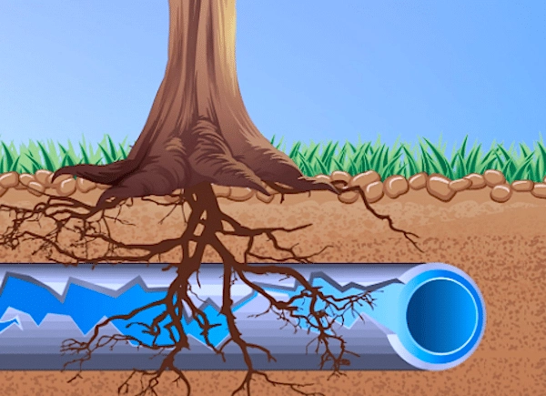 On Call Services common septic clogs system damage causes include Tree Roots