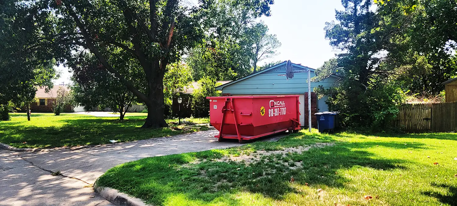 Residential Dumpster Rentals in Tulsa